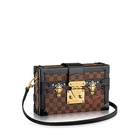 louis vuitton petite malle damier ebene|Louis Vuitton petite bag.